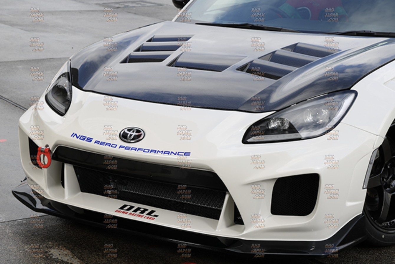 ings N-Spec Aero Bonnet Carbon Fiber Race Version - BRZ ZD8 GR86